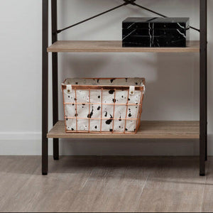 Harga Rose Gold Iron Wireframe Basket