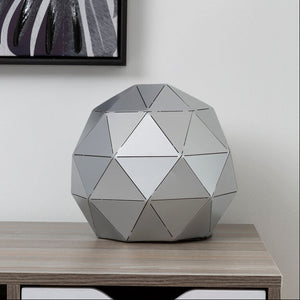 Silver Finish Table Lamp | Mateo