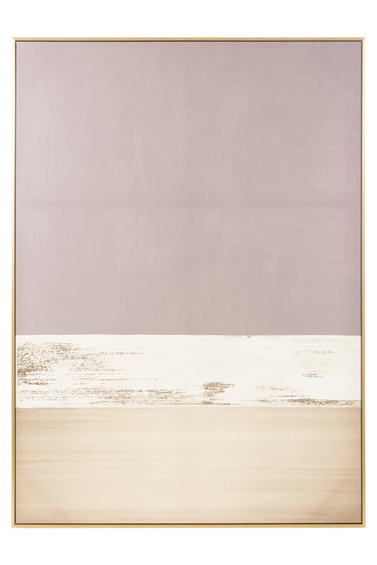 Astratto Canvas Gold and Grey Foil Wall Art