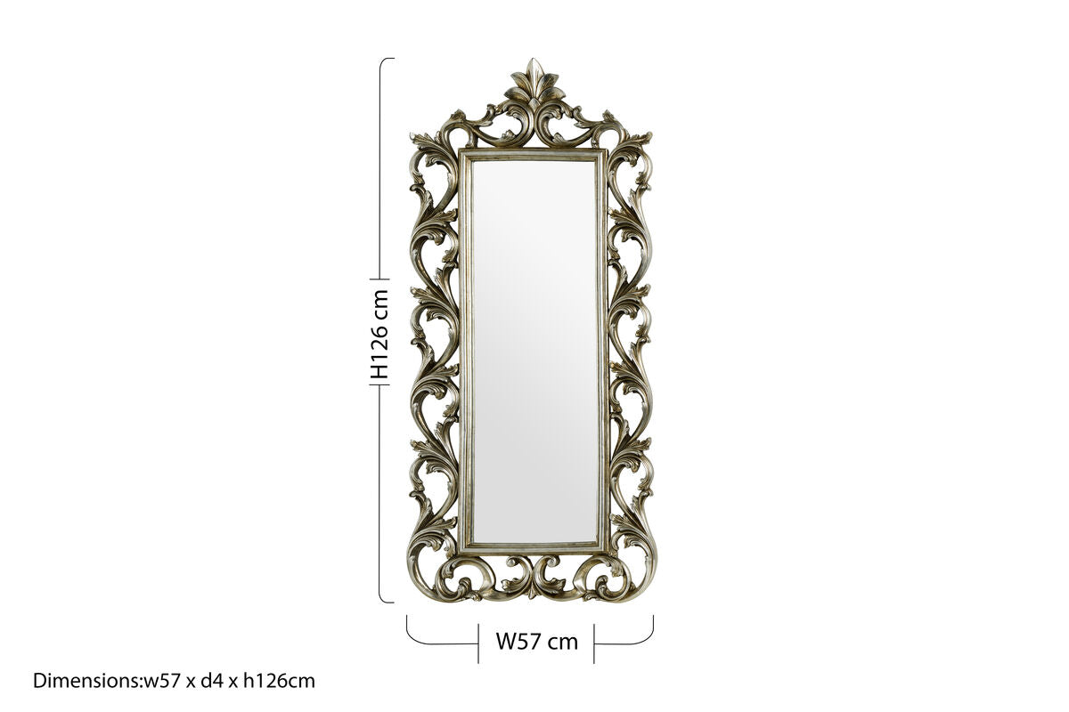Adelere Champagne Wall Mirror