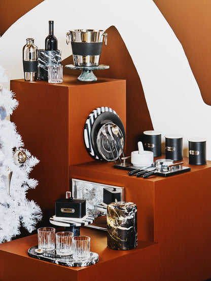 Mixology Silver Finish Cocktail Shaker