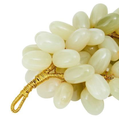 Oleena Green Onyx Decorative Grapes