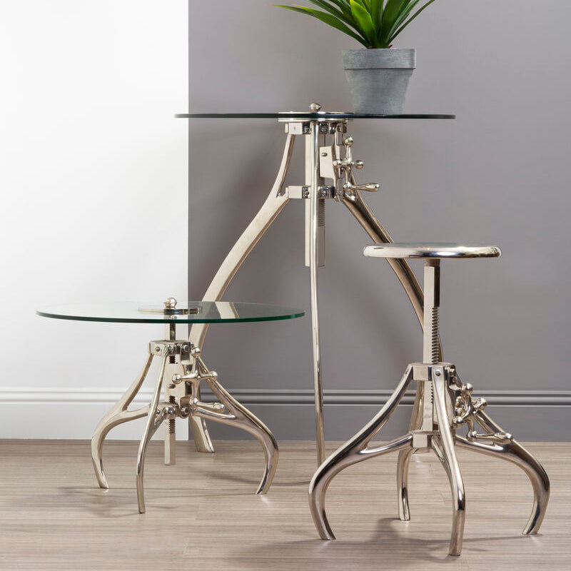 Maxi Crank Mechanism Stool